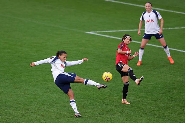manchester united women vs tottenham hotspur subway league cup quarter final 2025 goal highlight