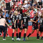 OL Lyonnes overturn Arsenal's first-leg advantage with a 3-1 second-leg victory at Groupama Stadium, progressing 4-3 on aggregate to reach the Oslo final.